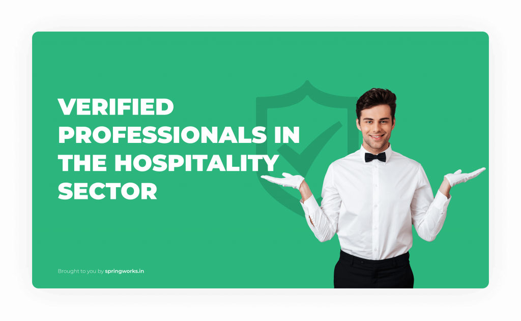 verfication in hospitality sector