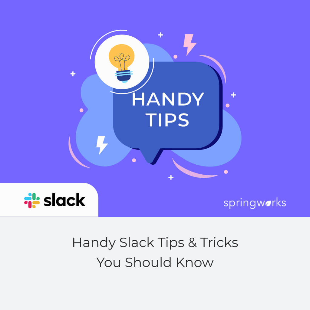slack tips and tricks