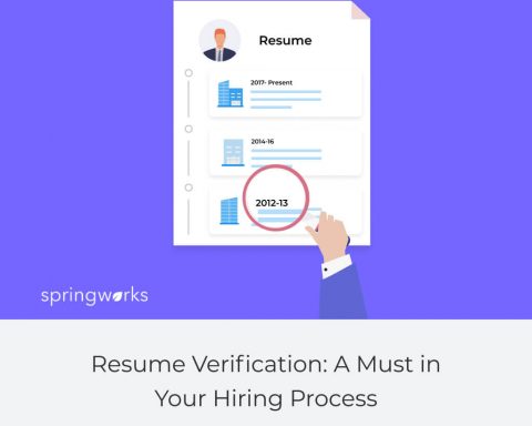resume verification