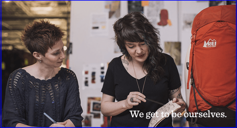 REI company campfire