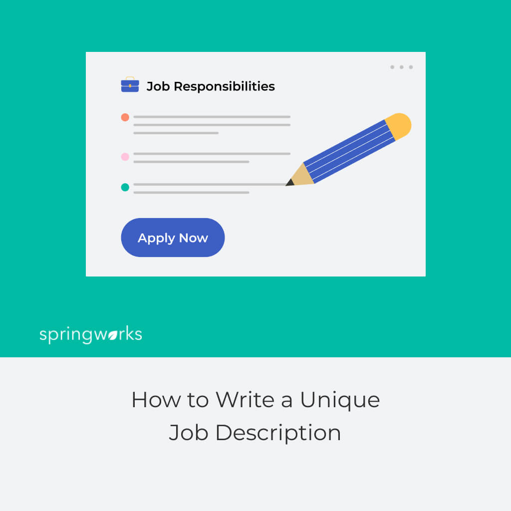 Write a Unique Job Description
