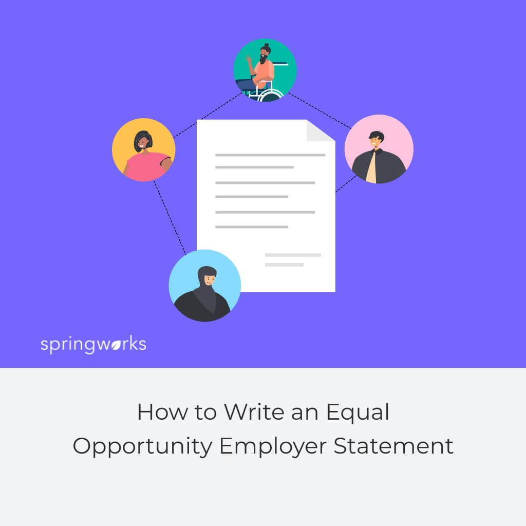 Equal Opportunity Employer Statement