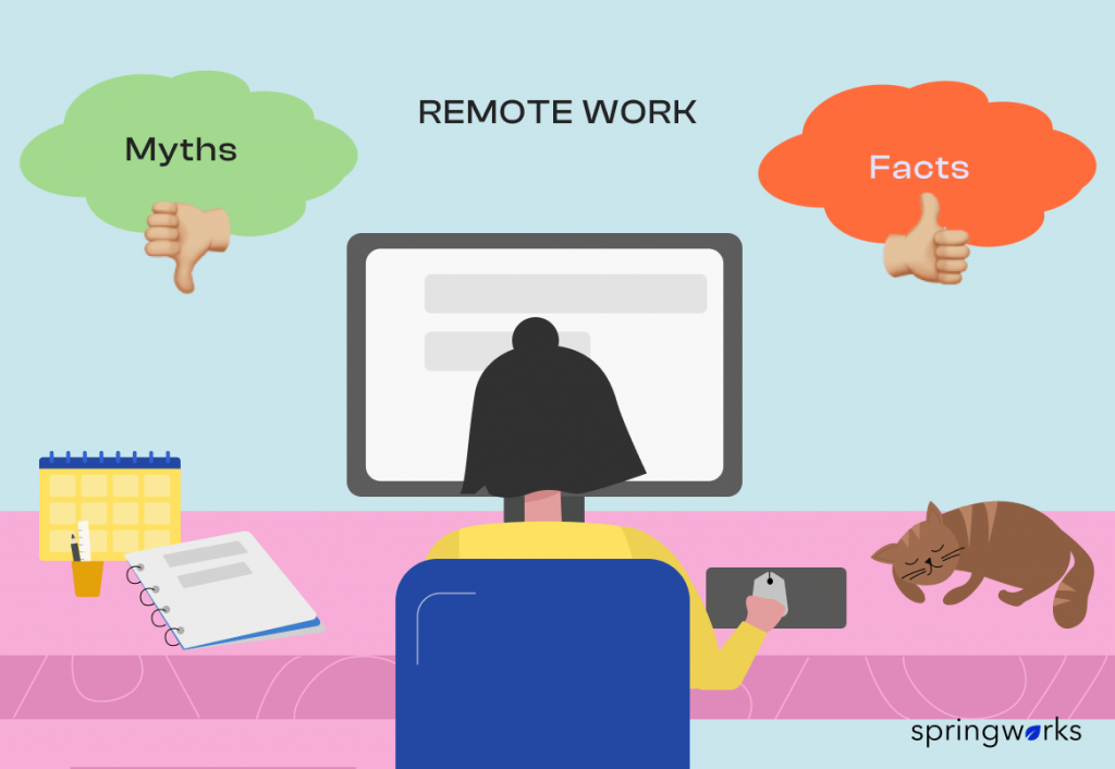 remote work myths