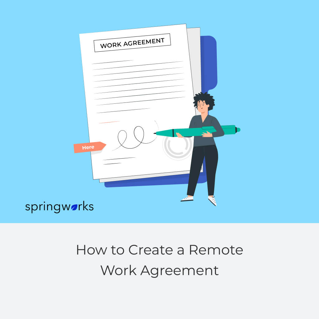 Create a Remote Work Agreement
