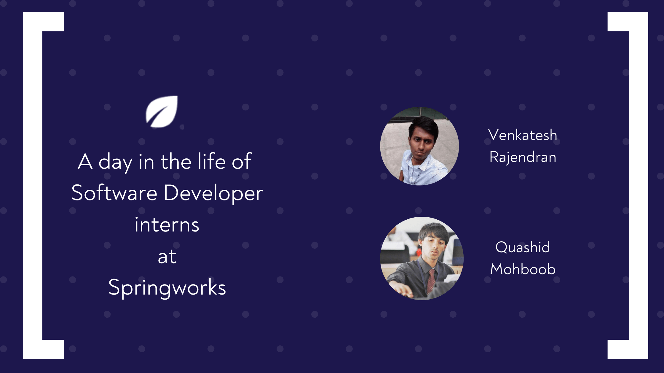 A day in the life of developer intern (1)