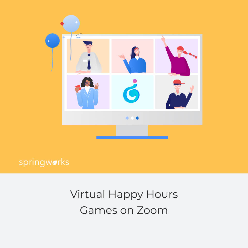 Virtual Happy Hours Games on Zoom