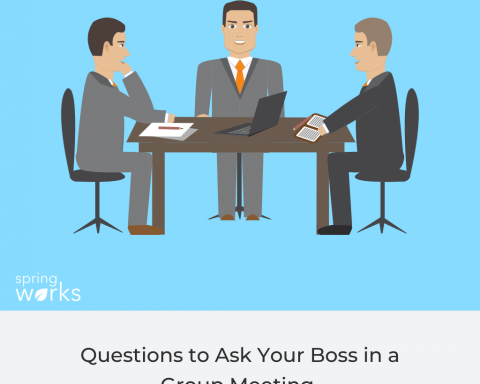 Questions to Ask Your Boss in a Group Meeting
