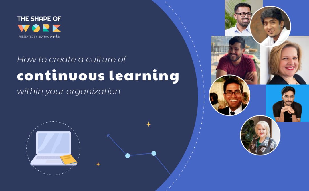 a culture of continuous learning and development