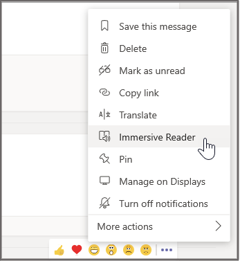 Immersive Reader Mode