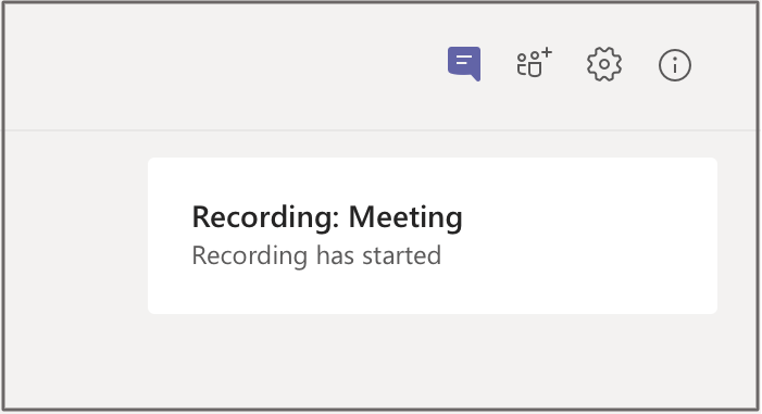 Record a Team Meeting
