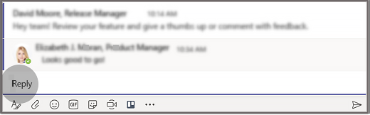 Send a message to a channel