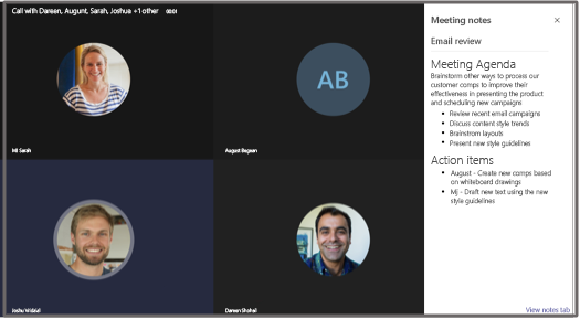 Take Meeting Notes during the Meeting