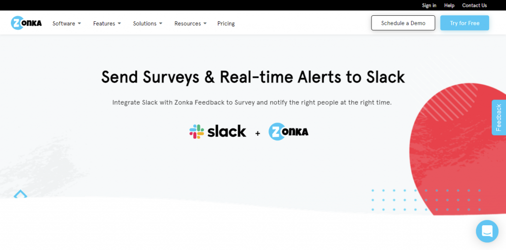Slack and Zonka feedback integration