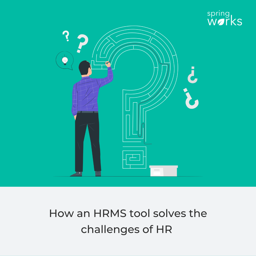 How an HRMS tool solves the challenges of HR