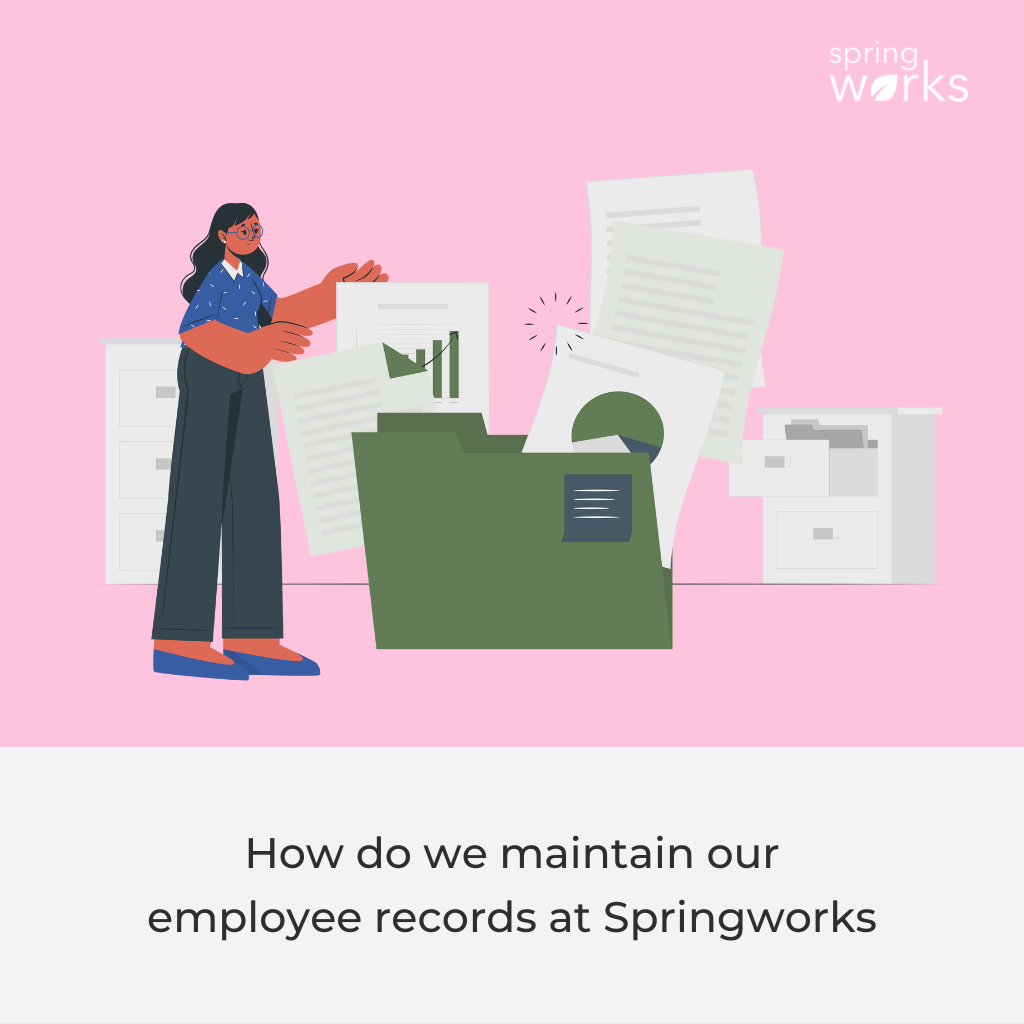 How do we maintain our employee records