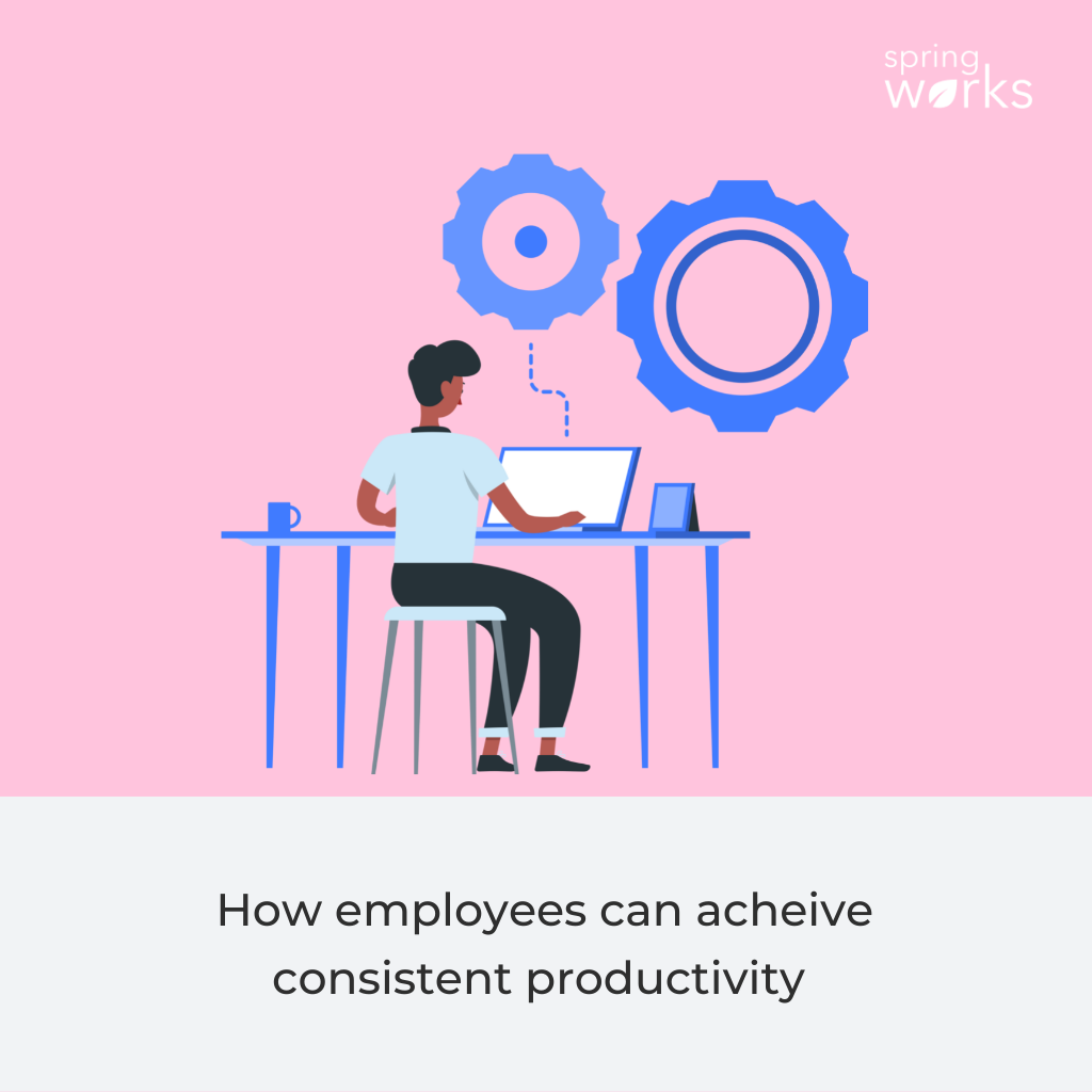 How employees can acheive consistent productivity