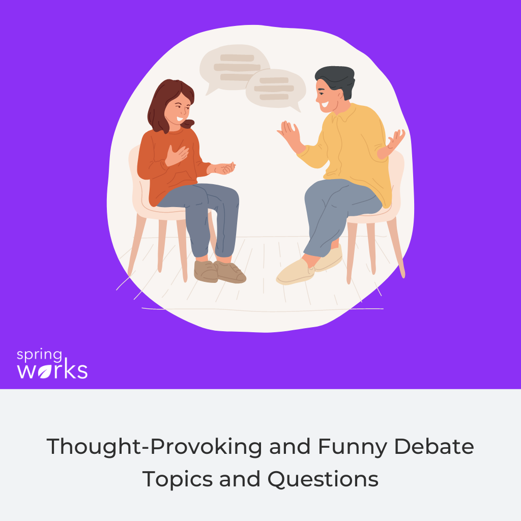 Funny Debate Topics and Questions