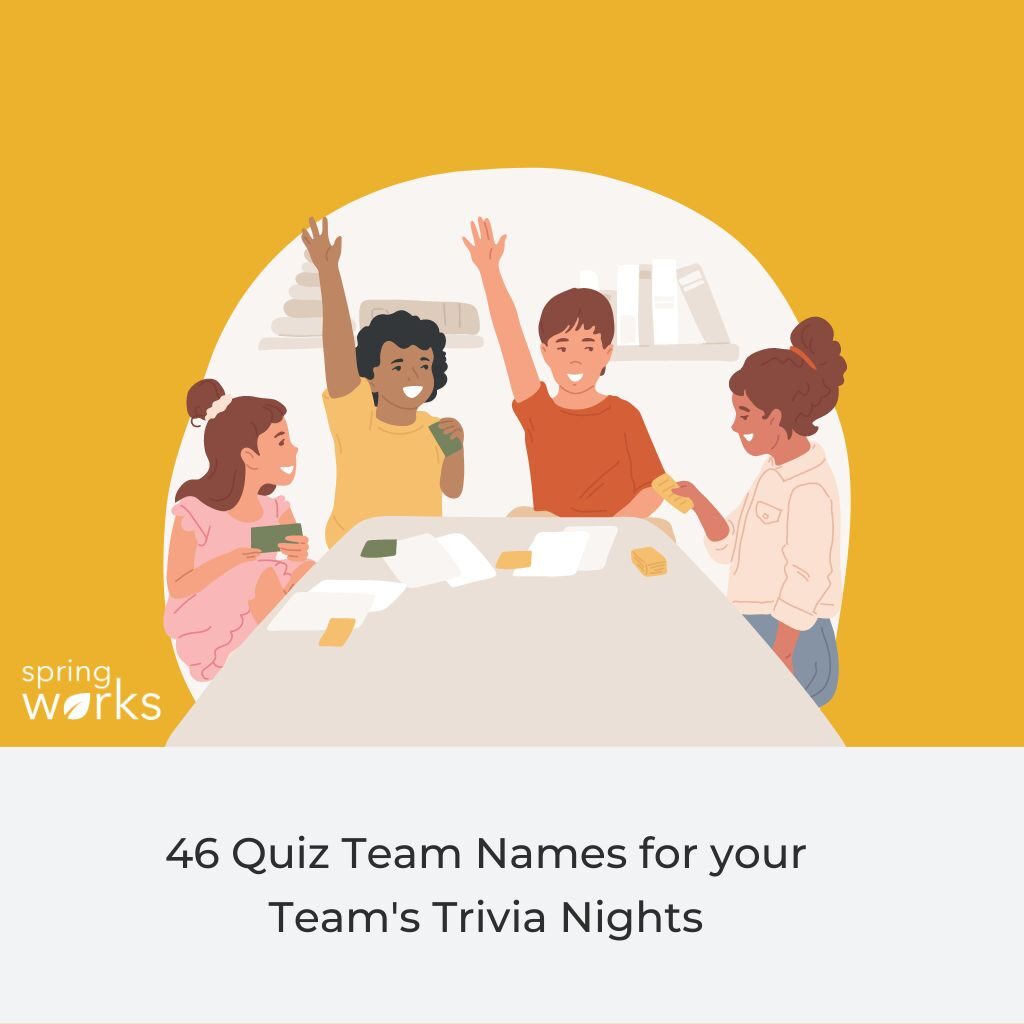 quiz team names