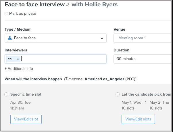 Recruiterbox-dashboard