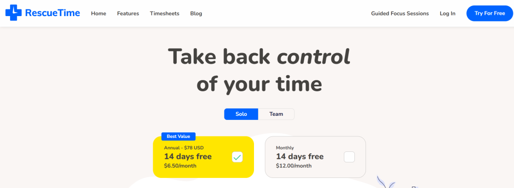 rescue-time-homepage