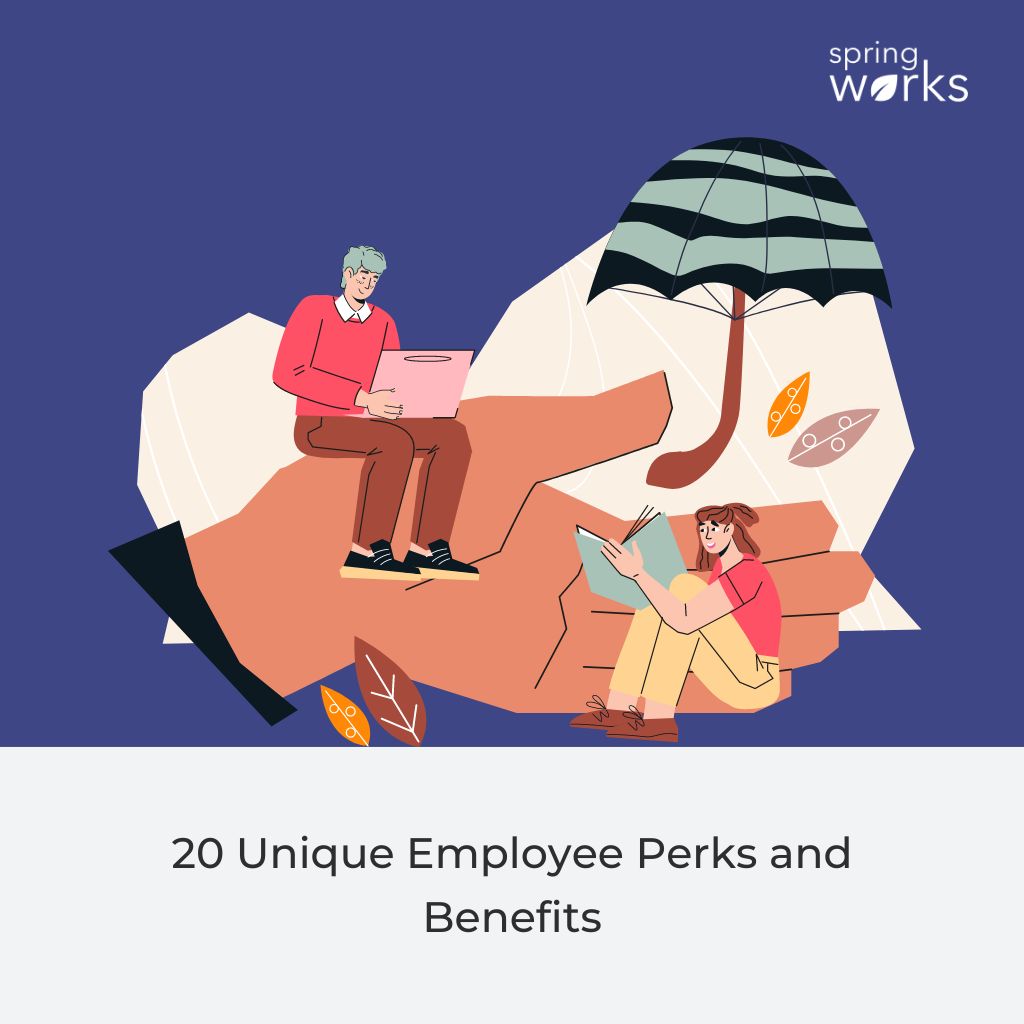 Employee perks and benefits