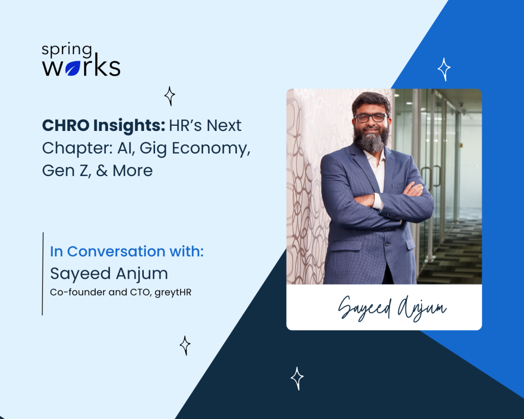 Sayeed Anjum greytHR interview HR Tech, AI, genZ